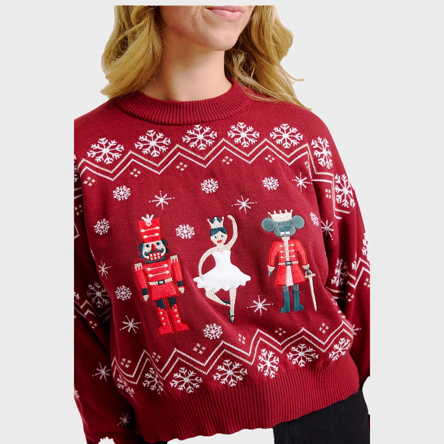 Nutcrackerish Christmas Sweater β Women